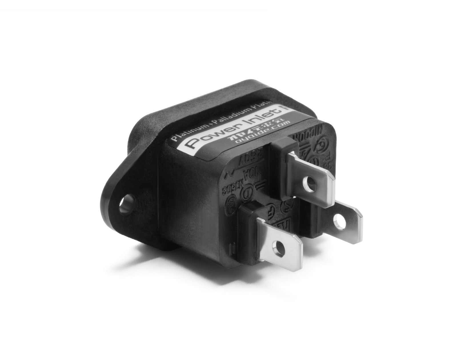 Oyaide AC POWER INLET PP with Faston Connectors image 3