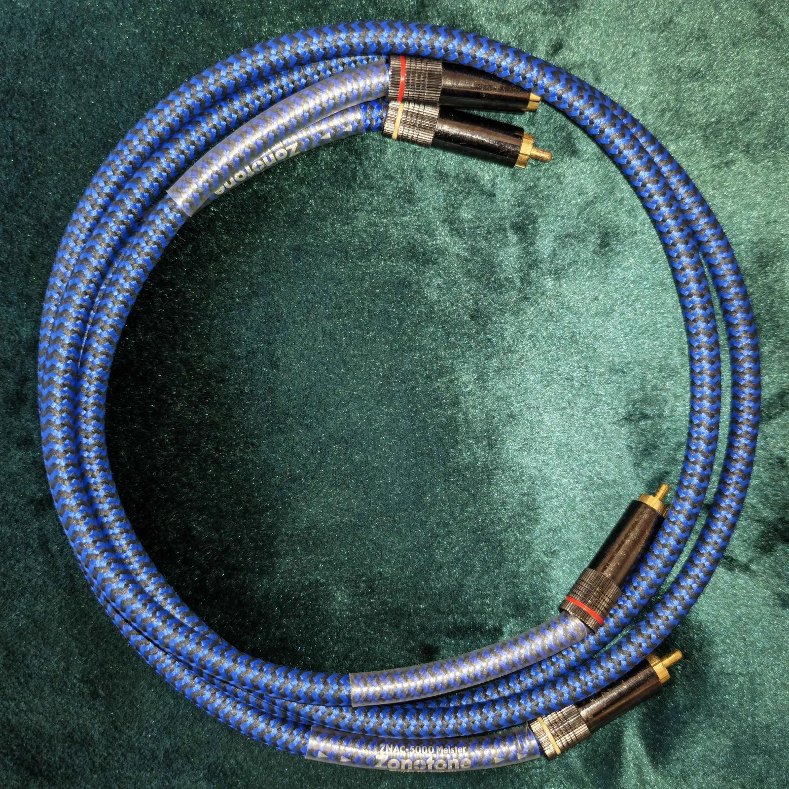 Zonotone 7NAC-5000 Meister RCA Cable image 1