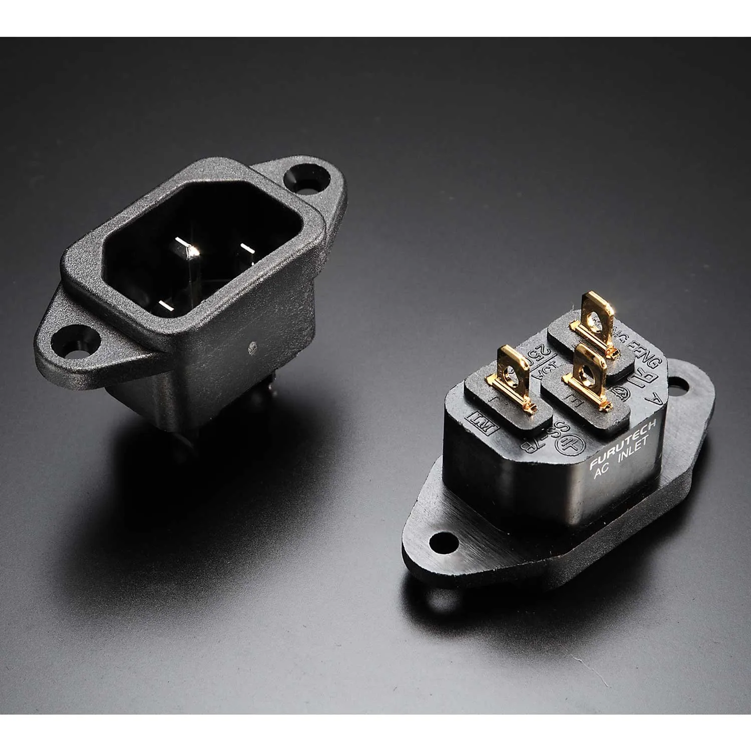 Furutech AC-INLET C14 Power Inlet image 1