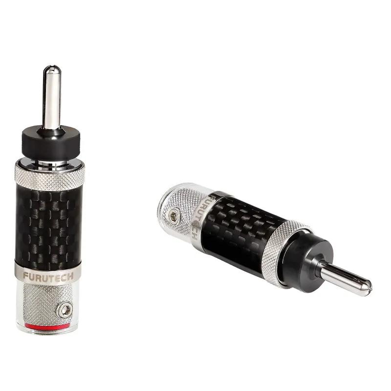 Furutech CF-202-N1(R) Banana Plugs (Set of 2)