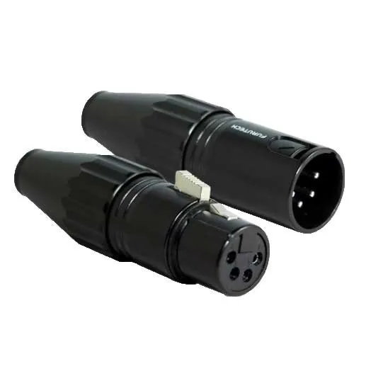 Furutech FP-705M(R) Male 4-Pin XLR Plug image 1