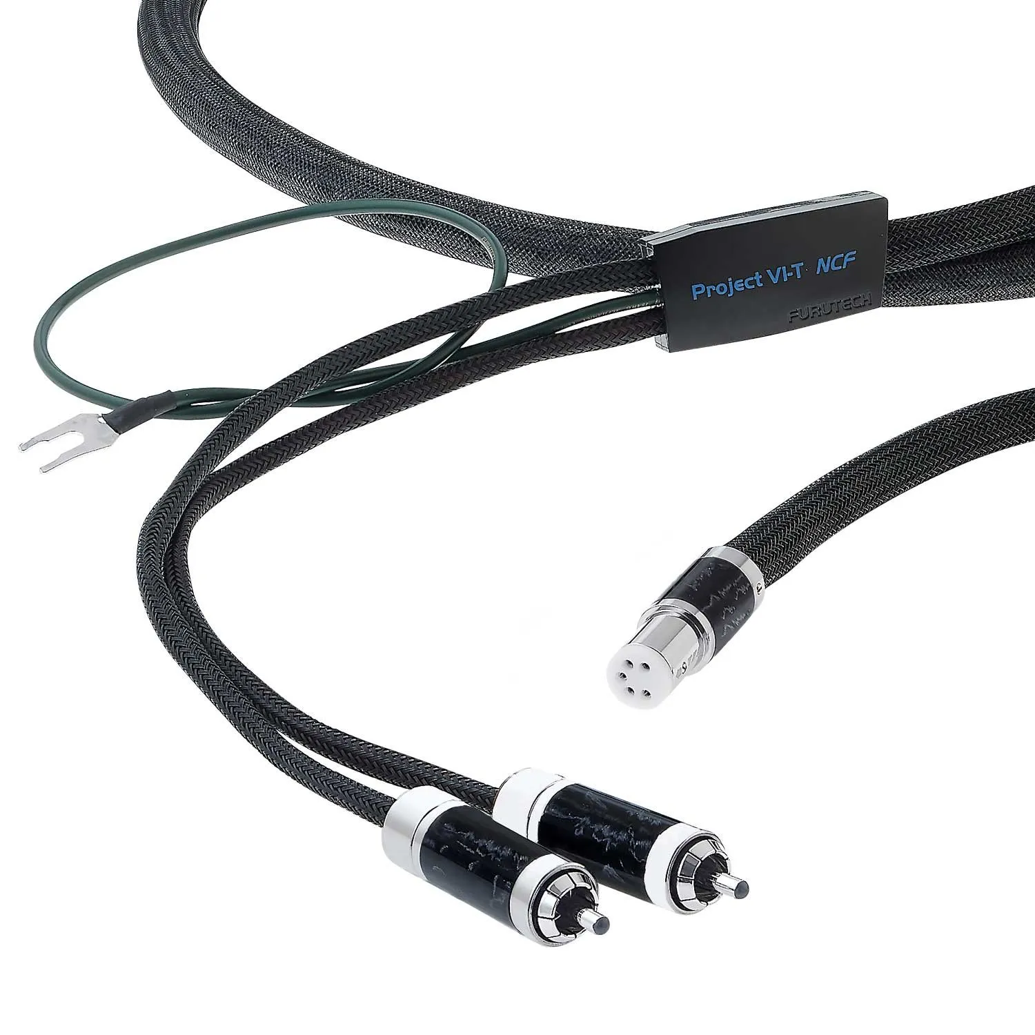 Furutech Project V1-T Tonearm Cable (DIN to RCA) image 1