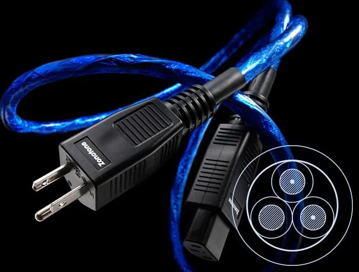 Zonotone 6NPS-3.0 Meister Power Cable image 1
